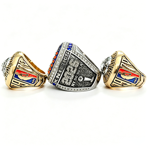 Ensemble de bagues de championnat des Knicks de <span class=keywords><strong>New</strong></span> <span class=keywords><strong>York</strong></span> 1970 1973 2026, boîte de présentation, alliage de haute qualité, strass, souvenirs, cadeaux pour hommes - Product Image 3