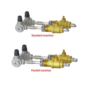 4-20ma Liquid Pipeline Ultrasonic <strong>Flow</strong> <strong>Meter</strong> Insertion with Temperature Sensor Milk Beer Beverage Water Flowmeter <strong>Flow</strong> Sensor - Product Image 2