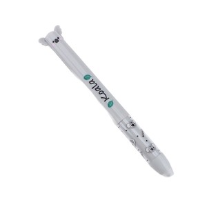 <span class=keywords><strong>Stylo</strong></span> effaçable bicolore 0,5 mm en plastique <span class=keywords><strong>avec</strong></span> motifs d'animaux de dessin animé (tigre, singe, abeille, oreilles d'éléphant) – <span class=keywords><strong>Stylo</strong></span> mignon de grande valeur en boîte - Product Image 5