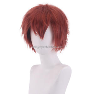 WD01 Peluca de fibra química de <span class=keywords><strong>Halloween</strong></span> para hombres, pelo colorido de anime, juegos de rol - Product Image 3