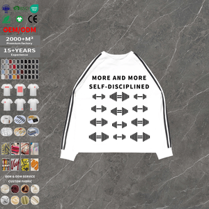 Camisa de Manga Larga Personalizada de Estilo Urbano Vintage para Hombre, Bordada, 100% Algodón, Invierno, Logotipo Personalizado - Product Image 1