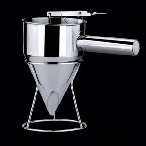Dispenser per Pastella per Pancake, Panada, Waffle e Crepe, in Acciaio Inox con Supporto - Product Image 2