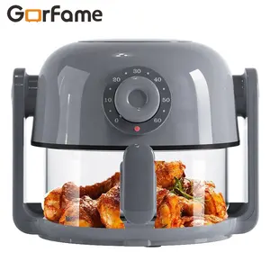 Wholesale Manual Air Fryer Can Flip Over To Be Boiler and Fry Pan All In One Mechanical Flip Air Fryer