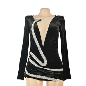 Ropa de Tallas Grandes para Mujer, Proveedor Mayorista en Línea de Alta Costura, Nuevas Llegadas, Vestidos Ajustados, Vestidos Brillantes - Product Image 1