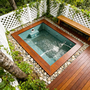 Mini spa de toit à prix abordable, capacité personnalisée, résistant aux perforations, aux intempéries, aux fissures, à la corrosion et aux UV - Product Image 1