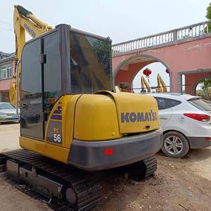 Miniexcavadora Hidráulica Komatsu PC56 de 5.6 Toneladas, Modelo 2016, Cucharón de 0.4M, Potencia de 21kw, Componentes Hidráulicos Originales, Excavadora Usada - Product Image 4