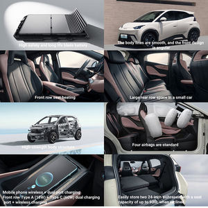 BYD Seagull EV mobil Sedan jangkauan 300KM pengisian daya Cepat baterai Li-ion kota/keluarga menggunakan harga grosir bersertifikat ramah lingkungan - Product Image 5