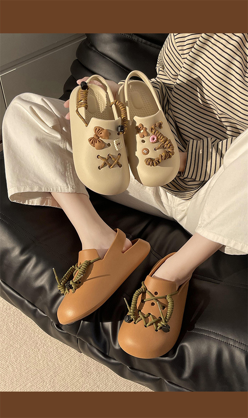 New Hole Shoes Men's Beach Slippers Women Flat Garden Sandals Classics Clogs Shoe