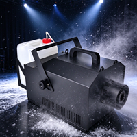 Machine à neige portable 1500W avec contrôle DMX512 pour la décoration de scène enneigée