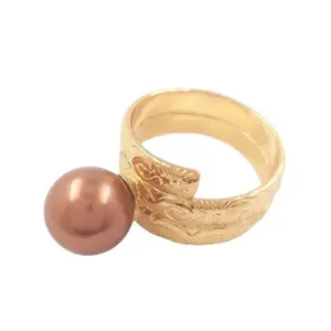JX28 hawaiian jewelry wholesale white pearl rings