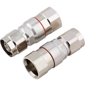 コネクタ工場特売 Nコネクタ Nオスストレートコネクタ 1/2インチフレキシブルケーブル用 - Product Image 1