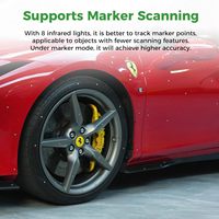 Creality 3D Scanner Otter Lite Basic Presisi 0.05mm Warna Penuh Akrilik Hitam 415g Ringan untuk Objek Kecil & Sedang