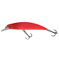 Leurre de pêche LUTAC Diving Long Lip Trolling Minnow avec yeux 3D en ABS pour la pêche en eau salée, gros gibier, carpes et barres, poids 16g, hameçons inclus