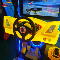 Simulateur de course automobile Outrun à monnayeur, machine de jeu vidéo de course, équipement de divertissement pour salle d'arcade