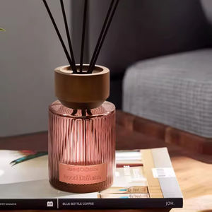 Diffuseur de parfum d'ambiance Aikun personnalisé 120 ml, longue durée, sans alcool, non toxique, sans flamme, en verre, avec bâtonnets aromatiques DIY - Product Image 3