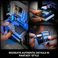 Série de Blocs de Construction PC Gaming les Plus Vendus – Jouet Éducatif DIY, Modèle de PC à Assembler, Briques de Puzzle en Plastique ABS Emballées