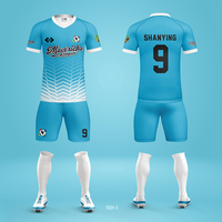 Maillots de football pour hommes adultes, sublimation pour toute l'équipe, impression numérique, 100% polyester, uniforme d'équipe de football, entraînements et matchs, faible MOQ