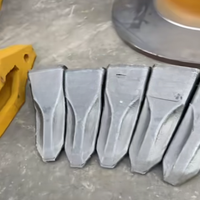 Dents de déchiqueteur pour excavatrice PC400 208-70-14152WTL |   Pièces forgées pour la pénétration dans la roche