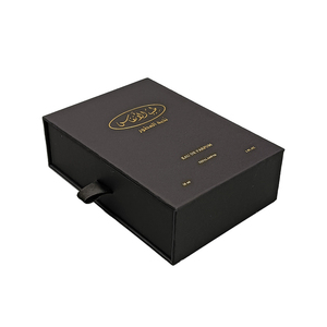 Custom logo Recyclable Essential Oil Packaging Box Pull Out Sliding Cardboard Box Paper Drawer Gift Box with Ribbon - Product Image 3