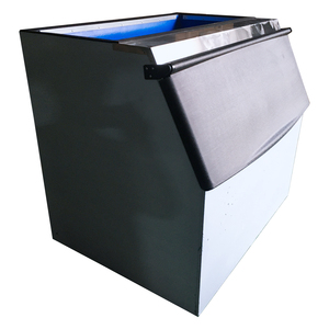 Máquina de escamas de hielo de acero inoxidable de <span class=keywords><strong>2</strong></span> toneladas para restaurantes de mariscos puestos de pescado 1000kg núcleo de compresor de capacidad de almacenamiento de hielo - Product Image 4