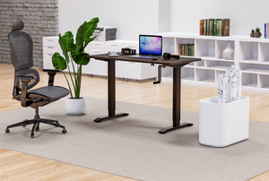 Chiều Cao Có Thể Điều Chỉnh Đứng Bàn Tay Quay Đứng Lên Nhà Văn Phòng Máy Trạm Ngồi Đứng Bàn Khung - Product Image 4