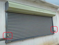 Candado redondo de acero moderno y duradero de 73 mm con instalación de tornillo Accesorio de alta seguridad para puertas Camiones Puertas y ventanas