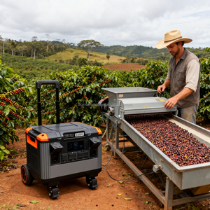 Estación de Energía Portátil BIGINVERTER de 3000W para Uso Industrial en Campos Petroleros, para Equipos de Monitoreo en Perforaciones en el Desierto - Product Image 3