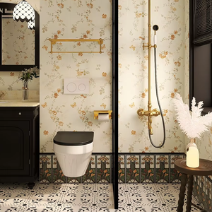 Carreaux muraux en céramique émaillée artistique vintage 150x300mm, style <span class=keywords><strong>français</strong></span>, pour intérieur, salle de bain et cuisine, faits à la main, directement de l'usine - Product Image 5