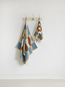 <span class=keywords><strong>Serviette</strong></span> de bain jacquard en coton teint en fil, boucles longues, haute qualité, douce pour la peau, très absorbante, idéale pour un usage quotidien à la maison - Product Image 2