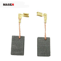 Kit de brosses à filtre carbone pour makita CB318, 4 pièces, 9560CV 95561cv 9563CV 95654cv