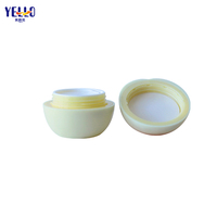 Lege, schattige perzikroze 40g fruitvormige body butter potjes, crème verpakkingen, plastic cosmetische lotion potjes