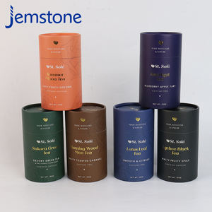 Caja cilíndrica de cartón impresa personalizada biodegradable de alta calidad, embalaje de tubo de papel - Product Image 6