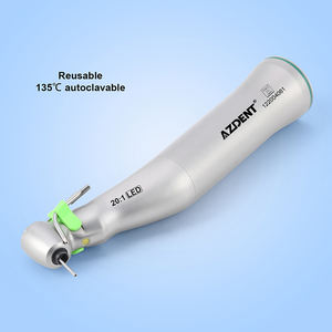 Azdent 20:1 Instrumento <span class=keywords><strong>Dental</strong></span> Eléctrico LED para Implantes, Contraángulo de Baja Velocidad - Product Image 5