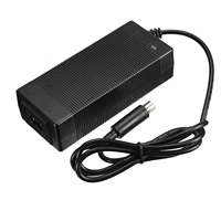 Chargeur de batterie pour vélo électrique Reliago 42V 2A avec prise DC 5,5x2,1 mm, câble de remplacement à huit sections, 1 m, 22 #   Modèle de fil F2-CHG01