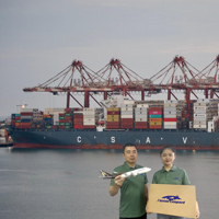 Agent logistique FBA à prix compétitif, société de transport aérien international porte-à-porte de la Chine vers les États-Unis et le Canada