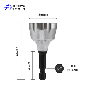 Dụng cụ tạo cạnh vát ngoài bằng lưỡi cacbua siêu bền với chuôi lục giác 1/4 inch, mũi khoan dùng cho đầu vít, bu lông, cạnh 3-36mm - Product Image 5