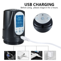Pompe à pénis électrique automatique LCD pour hommes, aide à la masturbation, agrandisseur de pénis, best-seller
