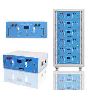 가정용 저장 배터리 5kw 7.6kw 10kw 12.8kw 15.3kw 백업 켜기 그리드 에너지 발전소 가정용 태양 광 발전 시스템 - Product Image 1