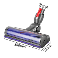 Ajustement pour Dysons V7 / V8 / V10 /V11 / V15 aspirateur absolu remplacé Anti-enchevêtrement aspirateur tête de brosse pièces de rechange accessoires