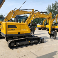 Promo Panas Pasokan Pabrik XE105GA Excavator Crawler 10 Ton Performa Tinggi Mesin Konstruksi Pemindahan Tanah yang Tangguh dan Handal