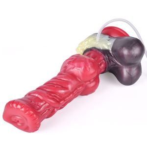 El consolador de silicona YOCY Beast Series Wolverine que emite líquido, trae el placer de la lujuria lupina a los juguetes sexuales para adultos. - Product Image 3