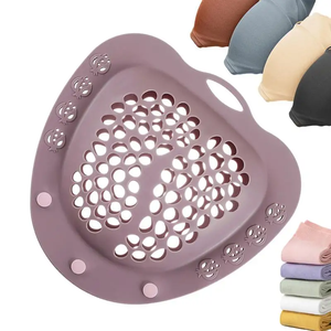 Tas cucian <span class=keywords><strong>Bra</strong></span>, kantung pencuci silikon pelindung alat rumah tangga mudah dibersihkan untuk Anti deformasi untuk mesin cuci rumah - Product Image 4