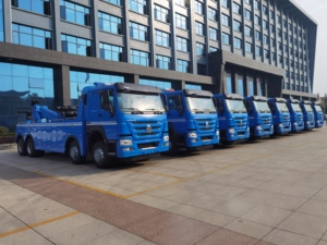 Camion de dépannage Shacman 6X4 à 10 roues, 20 tonnes, avec superstructure complète, pour le sauvetage routier et le déblocage de voies - Product Image 6