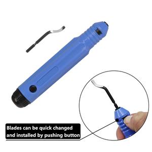 Chất lượng cao 10pcs loe công cụ phụ kiện <span class=keywords><strong>HSS</strong></span> lưỡi tay <span class=keywords><strong>deburring</strong></span> chamfering công cụ - Product Image 4