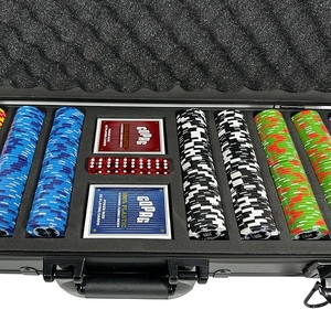 Aluminium Noir 500 1000 <span class=keywords><strong>PRO</strong></span> <span class=keywords><strong>Poker</strong></span> Case - Product Image 3