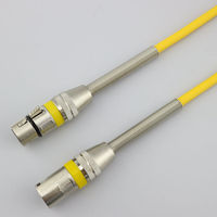 Câble haut-parleur 3pin haut de gamme 15M, prise XLR mâle à femelle Neutrik Mikrofonkabel