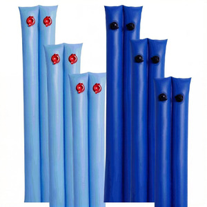 Sacs d'eau à double compartiment pour kit de fermeture de <span class=keywords><strong>piscine</strong></span>, tubes lestés en PVC extra durables avec bouchons à vis - Product Image 3