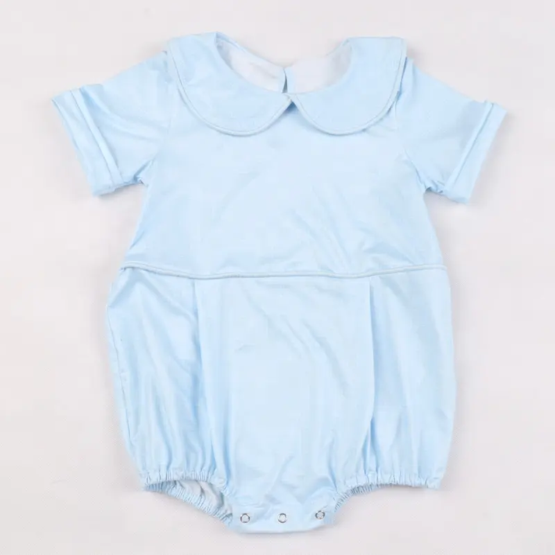 Pasgeboren Kleding Baby Gesmokte Korte Mouwen Romper 5 Stuks Sets Met Drukknopen Onesies Bodysuits Zomer Meisjes Romper