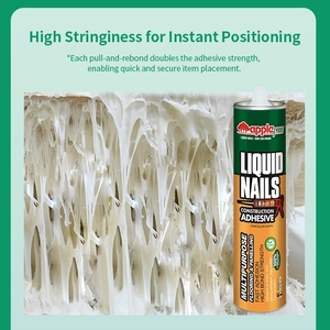 กาวเหลว Strong Liquid Nails ไม่ต้องใช้ตะปู ใช้แทนสกรู กาวก่อสร้างสำหรับงานหนัก สำหรับแผ่นไม้ ป้ายโฆษณา ขายส่ง - Product Image 3