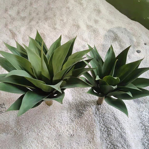 Plante artificielle Agave Dream Castle 30cm-100cm, verdure en soie, décoration extérieure et intérieure - Product Image 3